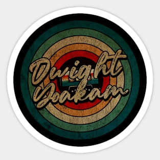 Dwight Yoakam -  Vintage Circle kaset Sticker